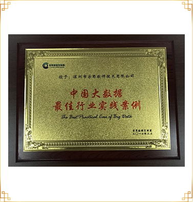 中國大數(shù)據(jù)最佳行業(yè)實(shí)踐案例獎